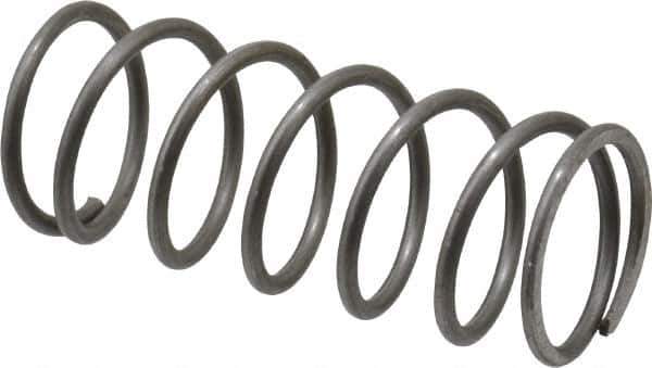 Value Collection - 0.6" OD, 0.054" Wire, 1-1/2" Free Length, Music Wire Compression Stock Springs Spring - 13.37 Lb Spring Rating - Apex Tool & Supply