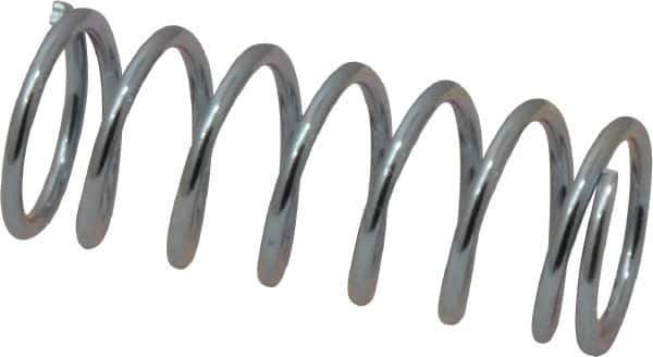Value Collection - 0.6" OD, 0.062" Wire, 1-1/2" Free Length, Music Wire Compression Stock Springs Spring - 20.24 Lb Spring Rating - Apex Tool & Supply