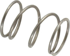 Value Collection - 0.72" OD, 0.054" Wire, 1" Free Length, Music Wire Compression Stock Springs Spring - 15.12 Lb Spring Rating - Apex Tool & Supply
