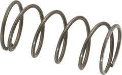 Value Collection - 0.72" OD, 0.054" Wire, 1-1/2" Free Length, Music Wire Compression Stock Springs Spring - 9.69 Lb Spring Rating - Apex Tool & Supply