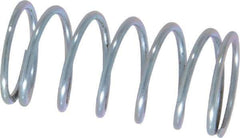 Value Collection - 0.72" OD, 0.062" Wire, 1-1/2" Free Length, Music Wire Compression Stock Springs Spring - 15.4 Lb Spring Rating - Apex Tool & Supply