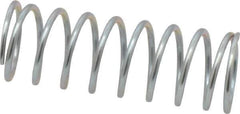 Value Collection - 0.72" OD, 0.062" Wire, 2" Free Length, Music Wire Compression Stock Springs Spring - 11.29 Lb Spring Rating - Apex Tool & Supply