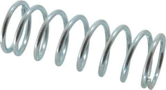 Value Collection - 0.72" OD, 0.072" Wire, 2" Free Length, Music Wire Compression Stock Springs Spring - 18.98 Lb Spring Rating - Apex Tool & Supply