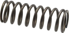 Value Collection - 0.72" OD, 0.08" Wire, 2" Free Length, Music Wire Compression Stock Springs Spring - 28 Lb Spring Rating - Apex Tool & Supply