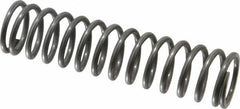 Value Collection - 0.72" OD, 0.08" Wire, 3" Free Length, Music Wire Compression Stock Springs Spring - 18.14 Lb Spring Rating - Apex Tool & Supply