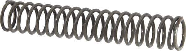 Value Collection - 0.72" OD, 0.08" Wire, 4" Free Length, Music Wire Compression Stock Springs Spring - 13.42 Lb Spring Rating - Apex Tool & Supply