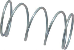 Value Collection - 0.85" OD, 0.054" Wire, 1-1/2" Free Length, Music Wire Compression Stock Springs Spring - 7.83 Lb Spring Rating - Apex Tool & Supply