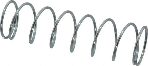 Value Collection - 0.85" OD, 0.054" Wire, 3" Free Length, Music Wire Compression Stock Springs Spring - 3.77 Lb Spring Rating - Apex Tool & Supply