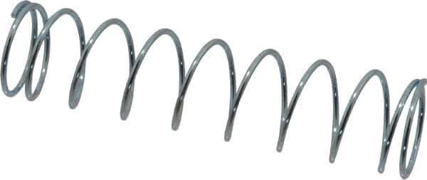 Value Collection - 0.85" OD, 0.054" Wire, 3-1/2" Free Length, Music Wire Compression Stock Springs Spring - 3.21 Lb Spring Rating - Apex Tool & Supply