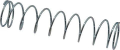 Value Collection - 0.85" OD, 0.054" Wire, 3-1/2" Free Length, Music Wire Compression Stock Springs Spring - 3.21 Lb Spring Rating - Apex Tool & Supply