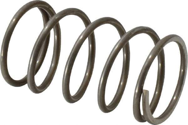 Value Collection - 0.85" OD, 0.072" Wire, 1-1/2" Free Length, Music Wire Compression Stock Springs Spring - 20.15 Lb Spring Rating - Apex Tool & Supply