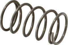 Value Collection - 0.85" OD, 0.072" Wire, 1-1/2" Free Length, Music Wire Compression Stock Springs Spring - 20.15 Lb Spring Rating - Apex Tool & Supply