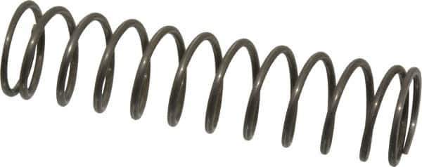 Value Collection - 0.85" OD, 0.072" Wire, 3-1/2" Free Length, Music Wire Compression Stock Springs Spring - 8.14 Lb Spring Rating - Apex Tool & Supply