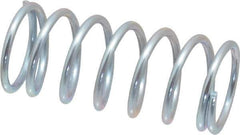 Value Collection - 0.85" OD, 0.08" Wire, 2" Free Length, Music Wire Compression Stock Springs Spring - 21.11 Lb Spring Rating - Apex Tool & Supply