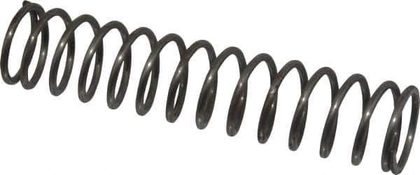 Value Collection - 0.85" OD, 0.08" Wire, 4" Free Length, Music Wire Compression Stock Springs Spring - 10.11 Lb Spring Rating - Apex Tool & Supply