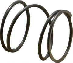 Value Collection - 0.975" OD, 0.062" Wire, 1" Free Length, Music Wire Compression Stock Springs Spring - 15.94 Lb Spring Rating - Apex Tool & Supply