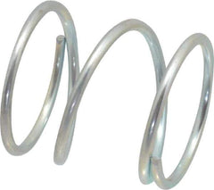 Value Collection - 0.975" OD, 0.072" Wire, 1" Free Length, Music Wire Compression Stock Springs Spring - 26.32 Lb Spring Rating - Apex Tool & Supply
