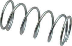 Value Collection - 0.975" OD, 0.072" Wire, 2" Free Length, Music Wire Compression Stock Springs Spring - 12.14 Lb Spring Rating - Apex Tool & Supply