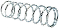 Value Collection - 0.975" OD, 0.072" Wire, 3" Free Length, Music Wire Compression Stock Springs Spring - 7.89 Lb Spring Rating - Apex Tool & Supply