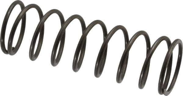 Value Collection - 0.975" OD, 0.08" Wire, 3" Free Length, Music Wire Compression Stock Springs Spring - 11.18 Lb Spring Rating - Apex Tool & Supply