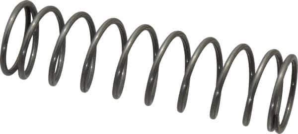Value Collection - 0.975" OD, 0.08" Wire, 3-1/2" Free Length, Music Wire Compression Stock Springs Spring - 9.5 Lb Spring Rating - Apex Tool & Supply