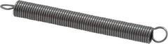 Made in USA - 1/8" OD, 1.73 Lb Max Load, 2.54" Max Ext Len, 0.016" Wire Diam Spring - 1.1 Lb/In Rating, 0.21 Lb Init Tension, 1-1/4" Free Length - Apex Tool & Supply