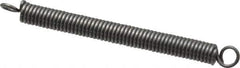 Made in USA - 1/8" OD, 4.76 Lb Max Load, 2.05" Max Ext Len, 0.023" Wire Diam Spring - 7.1 Lb/In Rating, 0.92 Lb Init Tension, 1-1/2" Free Length - Apex Tool & Supply
