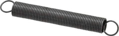 Made in USA - 5/16" OD, 5.16 Lb Max Load, 6.22" Max Ext Len, 0.032" Wire Diam Spring - 1.19 Lb/In Rating, 0.72 Lb Init Tension, 2-1/2" Free Length - Apex Tool & Supply