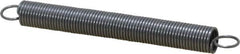 Made in USA - 5/16" OD, 6.39 Lb Max Load, 6.55" Max Ext Len, 0.035" Wire Diam Spring - 1.51 Lb/In Rating, 1 Lb Init Tension, 3" Free Length - Apex Tool & Supply
