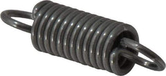 Made in USA - 5/16" OD, 14.4 Lb Max Load, 1.61" Max Ext Len, 0.047" Wire Diam Spring - 30.65 Lb/In Rating, 3.2 Lb Init Tension, 1-1/4" Free Length - Apex Tool & Supply