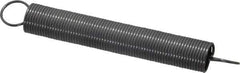 Made in USA - 3/8" OD, 4.02 Lb Max Load, 9.53" Max Ext Len, 0.032" Wire Diam Spring - 0.53 Lb/In Rating, 0.5 Lb Init Tension, 3" Free Length - Apex Tool & Supply