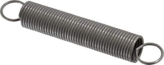 Made in USA - 5/8" OD, 15.96 Lb Max Load, 8.9" Max Ext Len, 0.062" Wire Diam Spring - 2.74 Lb/In Rating, 2.5 Lb Init Tension, 4" Free Length - Apex Tool & Supply