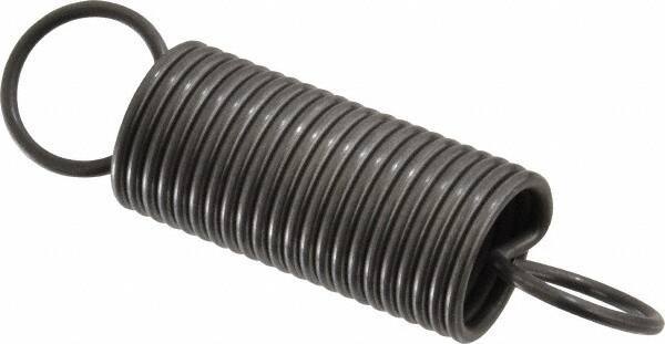Made in USA - 3/4" OD, 20.24 Lb Max Load, 5.71" Max Ext Len, 0.072" Wire Diam Spring - 3.25 Lb/In Rating, 3.25 Lb Init Tension, 3" Free Length - Apex Tool & Supply
