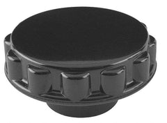 Gibraltar - 3" Head, Fluted Knob - Bushing with Set Screw, Phenolic, with Glossy Finish - Apex Tool & Supply