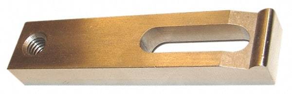 Gibraltar - 9/32" Stud, Stainless Steel, Strap Clamp - 1/2" Travel, 2" OAL x 5/8" Wide x 5/16" High, Radius Nose - Apex Tool & Supply