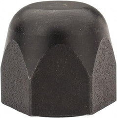 Morton Machine Works - 3/8-16" UNC, 3/4" Width Across Flats, Black Oxide Finish, Steel Acorn Nut - 3/4" Overall Height, TCMAI - Apex Tool & Supply
