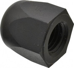 Morton Machine Works - 3/4-10" UNC, 1-1/4" Width Across Flats, Black Oxide Finish, Steel Acorn Nut - 1-3/8" Overall Height, TCMAI - Apex Tool & Supply