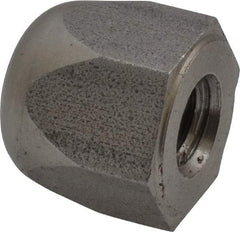 Morton Machine Works - 3/8-16" UNC, 3/4" Width Across Flats, Uncoated, Stainless Steel Acorn Nut - 3/4" Overall Height, Grade 303, TCMAI - Apex Tool & Supply