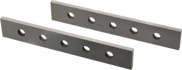 Value Collection - 6" Long x 1" High x 3/16" Thick, Tool Steel Two Face Parallel - 0.0003" Parallelism, Sold as Individual - Apex Tool & Supply