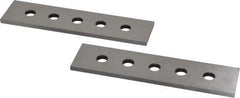 Value Collection - 6" Long x 1-1/2" High x 3/16" Thick, Tool Steel Two Face Parallel - 0.0003" Parallelism, Sold as Individual - Apex Tool & Supply