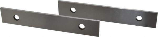 Value Collection - 6" Long x 1" High x 1/8" Thick, Tool Steel Parallel - 0.0002" Parallelism, Sold as Matched Pair - Apex Tool & Supply