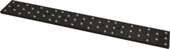 TE-CO - 18" Ball Bearing Parallels - 54 Balls, 1/4" Thick, 2-1/2" Plate Width, 3/8" Ball Diam, Black Oxide - Apex Tool & Supply