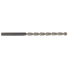 Taper Length Drill Bit: 0.2055″ Dia, 130 ° Bright/Uncoated, RH Cut, Parabolic Flute, Cylindrical Shank, Series 535