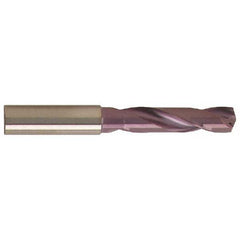 Guhring - 0.7283" 140° Spiral Flute Solid Carbide Screw Machine Drill Bit - Apex Tool & Supply