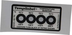 Tempil - 52/66/79/93°C Temp Indicating Label - Apex Tool & Supply