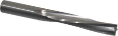 Onsrud - 1/2" Cutting Diam x 2-1/8" Length of Cut, 3 Flute, Downcut Spiral Router Bit - Uncoated, Right Hand Cut, Solid Carbide, 4-1/2" OAL x 1/2" Shank Diam, Three Edge, 10° Helix Angle - Apex Tool & Supply