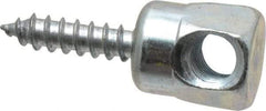 ITW Buildex - 3/8" Zinc-Plated Steel Horizontal (Cross Drilled) Mount Threaded Rod Anchor - 3/8" Diam x 1" Long, 670 Lb Ultimate Pullout, For Use with Wood - Apex Tool & Supply