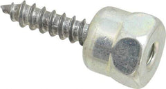 ITW Buildex - 1/4" Zinc-Plated Steel Vertical (End Drilled) Mount Threaded Rod Anchor - 5/8" Diam x 1" Long, 670 Lb Ultimate Pullout, For Use with Wood - Apex Tool & Supply