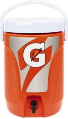 Gatorade - 3 Gal Cooler - Plastic, Orange - Apex Tool & Supply