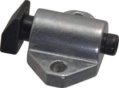 Gibraltar - 1-1/2" Body Width x 1" Body Len, 3/16" Stroke Len, 1-1/8" Btw Mt Hole Ctrs, 7/8" Btw Mt Hole & Edge, Tangless Square Spring Locating Stop - 14 Lb Mid End Force, 5/8" Stop Head Width x 5/8" Stop Head Height - Apex Tool & Supply